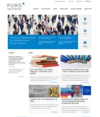 FORS Swiss foundation for research in social sciences