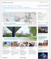 P�dagogische Hochschule Zug, PH Zug