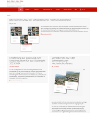 SHK, Schweizerische Hochschulkonferenz