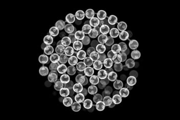 Partial three-dimensional reconstruction, from X-ray tomographic data, of the pa