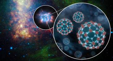 Space Buckyballs Thrive, Finds NASA Spitzer Telescope