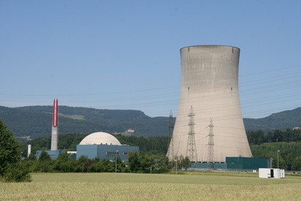 Nuclear power station in G�sgen, Switzerland