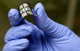 Folding light: Wrinkles and twists boost power from solar panels