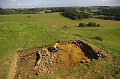 Excavations underway at Ham Hill