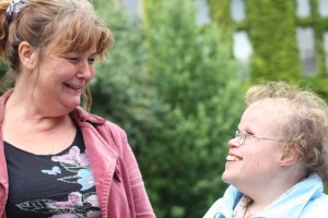 Dr Rohhss Chapman and Lou Townson