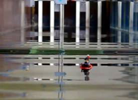 Lego pirate proves, survives, super rogue wave