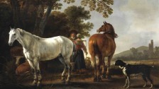 Abraham Pietersz. van Calraet  Landscape with Figures and Horses  © The Fit