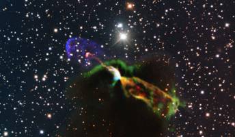 As they form, stars shape their womb from within