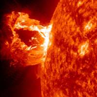 Solar tsunami used to measure Sun's magnetic field