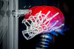 Football helmet tests may not account for concussion-prone actions
