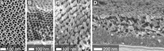 Polymer mold makes perfect silicon nanostructures