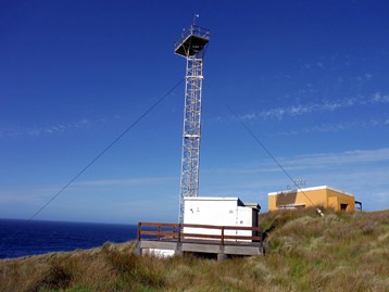 © O. Llido Atmospheric composition observatory on Amsterdam Island.