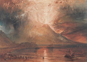 � Yale Center for British Art, Collection Paul Mellon.  View of the eruption of 