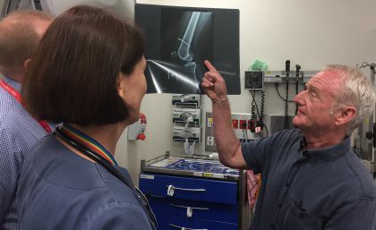 James Hughes (QUT), Dr Georgia Livesay (ED consultant) and Rob Eley (UQ) have la