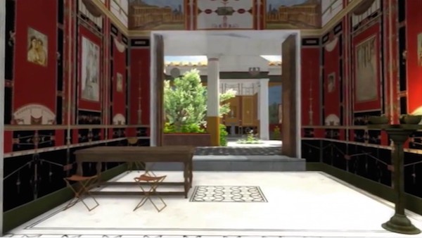 Researchers reconstruct house from old Pompeii using 3D technology