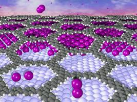 Soft decoupling of organic molecules on metal