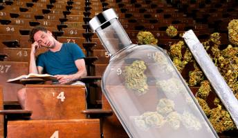 Combo of pot and booze is a real GPA downer, study shows