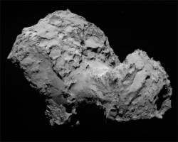 Does the organic material of comets predate our Solar System ?