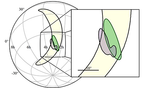 � Collaboration LIGO-Virgo  Localization of the source of gravitational waves  