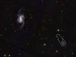 Little Cub gives astronomers rare chance to see galaxy demise