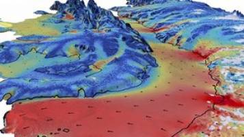 Satellites track Antarctic ice loss over decades