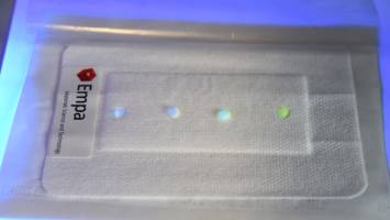 Bandage with a voice