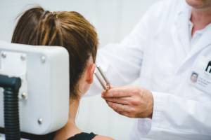 Human hair cells from a test tube