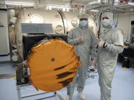 Space telescope CHEOPS leaves the University of Bern