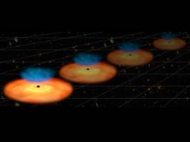 Black holes shed light on expanding Universe