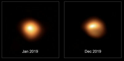 ESO telescope maps surface of fading Betelgeuse