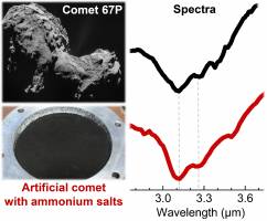 Puzzle about nitrogen solved thanks to cometary analogues