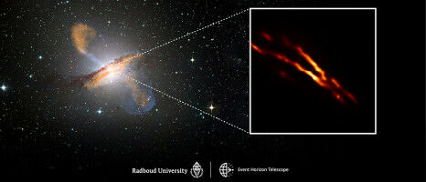 EHT pinpoints dark heart of the nearest radio galaxy
