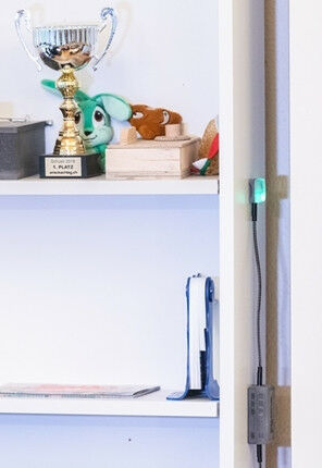 Long-term measurement: A sensor for carbon dioxide and other data in a classroom