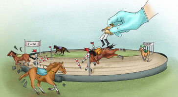 Obstacles on the racetrack of life