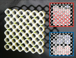 One material, two functionalities