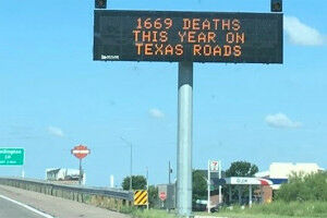 Highway death toll signs associated with more crashes, researchers find
