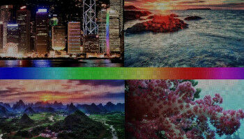 Art with DNA - Digitally creating 16 million colors by chemistry