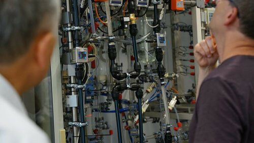 The pilot plant for evaluating optimised control strategies in drinking water ne