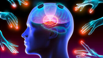Non-invasive deep brain stimulation enhances motor learning