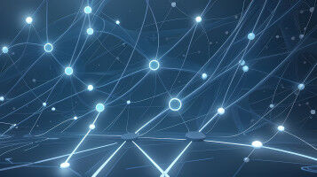 How artificial intelligence learns from complex networks