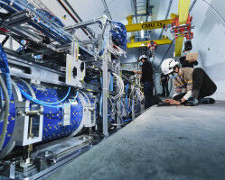 Neutrino interaction rates measured at unprecedented energies