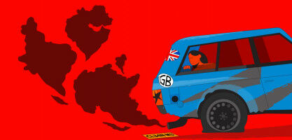 UK offshores emissions through used vehicle exports