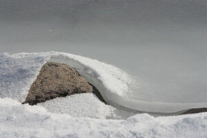 Influence of boulders on snowmelt and watersheds using a novel combination of methods