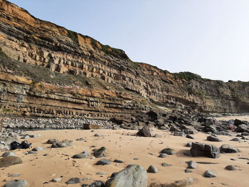 Sedimentary layer in Portugal, © Ulrich Heimhofer/LUH all’images in origin