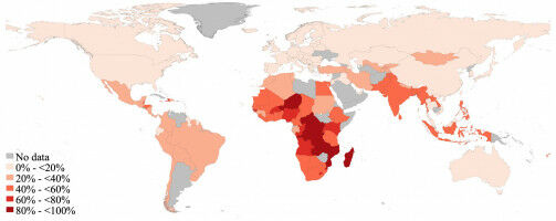 Global poverty and the cost of a healthy diet