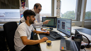 Machine learning reveals the mysteries of thin films at atomic scale