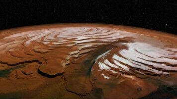 Mars' young northern ice cap and the surprises below its surface