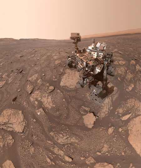 NASA&rsquo;s Curiosity Mars rover took this selfie at a location nicknamed &rsqu