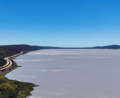Traffic vibrations help scientists dig deep into Lake George's seismic past