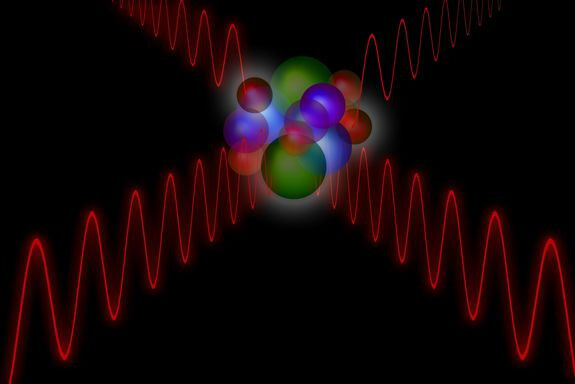 © TU Wien Light is scattered by light - via virtual particles Light is scattered
